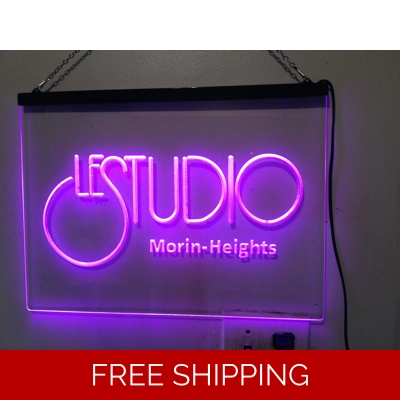 Le Studio Led Light Sign Morin-Heights Le Studio Led Light Sign Morin-Heights